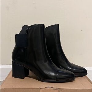 New Zara Women’s Black Ankle Booties, 38/ US 7.5